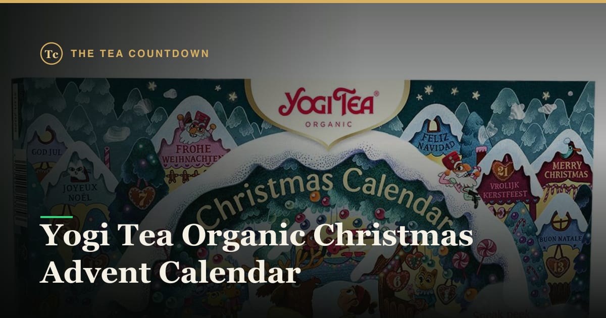 Yogi Tea Tee-Adventskalender 2026: Tests | The Tea Countdown