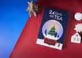Adagio Teas 24 Days of Tea-kalender til 2026 med snekuglemotiv