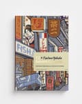T2 x Kentaro Yoshida-adventskalender med te til 2026 og en illustreret gadescene