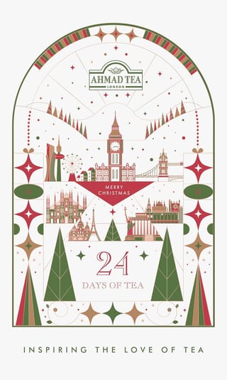 Ahmad Tea 24 Days of Tea Advent Calendar