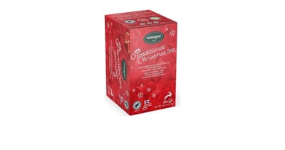 Boîte rouge de sachets de thé Nordqvist Traditional Christmas