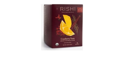 Boîte de thé Rishi Cranberry Yuzu